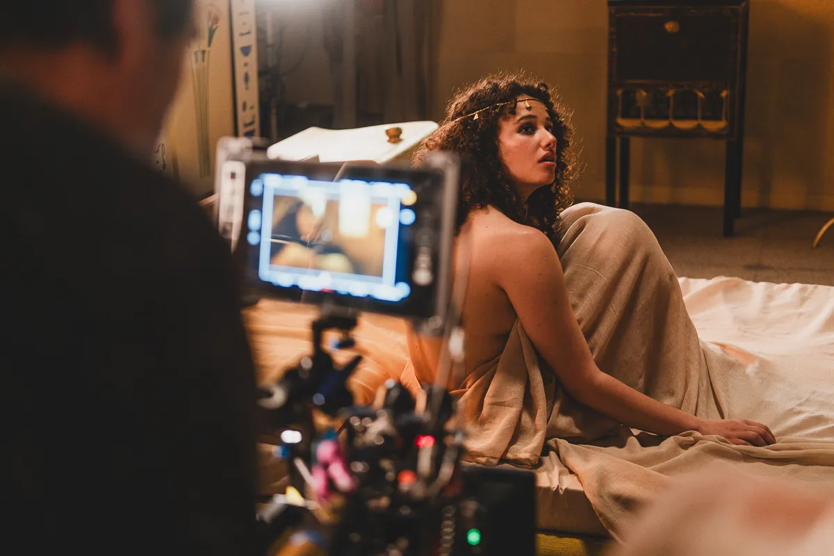 cleopatre ramses 2 tournage