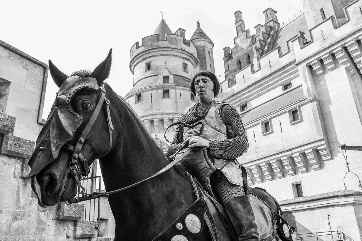 gad el maleh tournage cheval chevalier