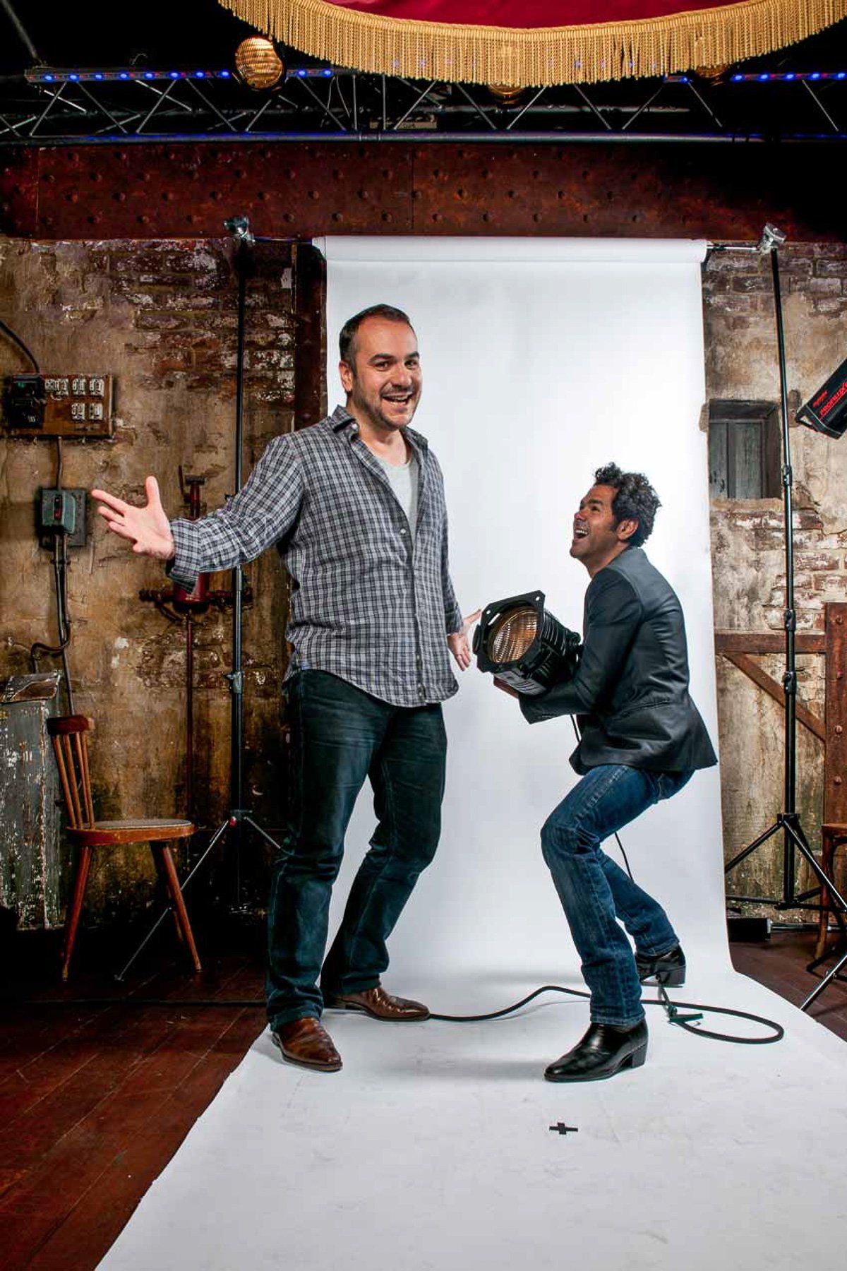 jamel francois xavier demaison portrait