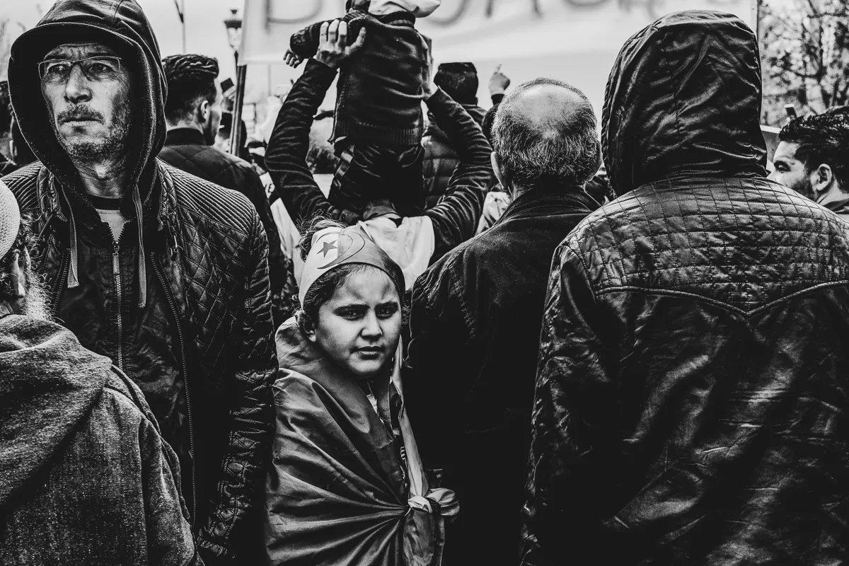 manif ain beida algerie