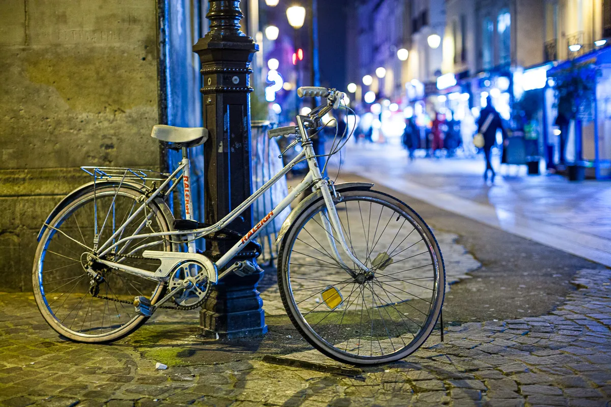 rue de paris velo luminaires