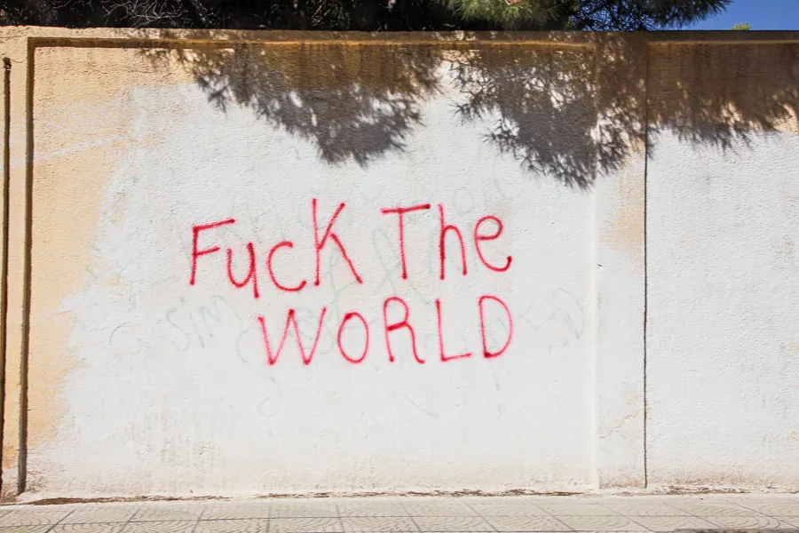 fuck the world hirak algerie