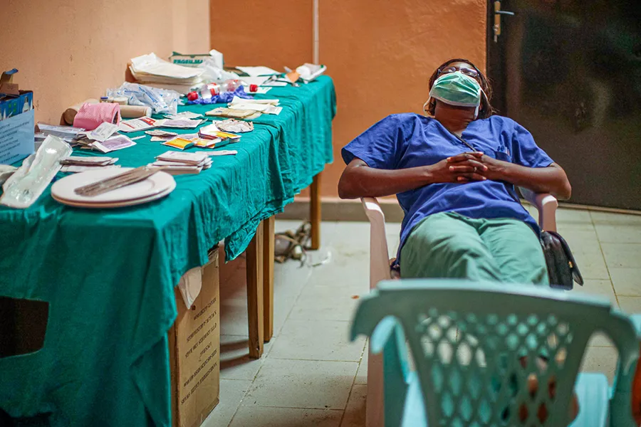 infirmier qui dort medicament