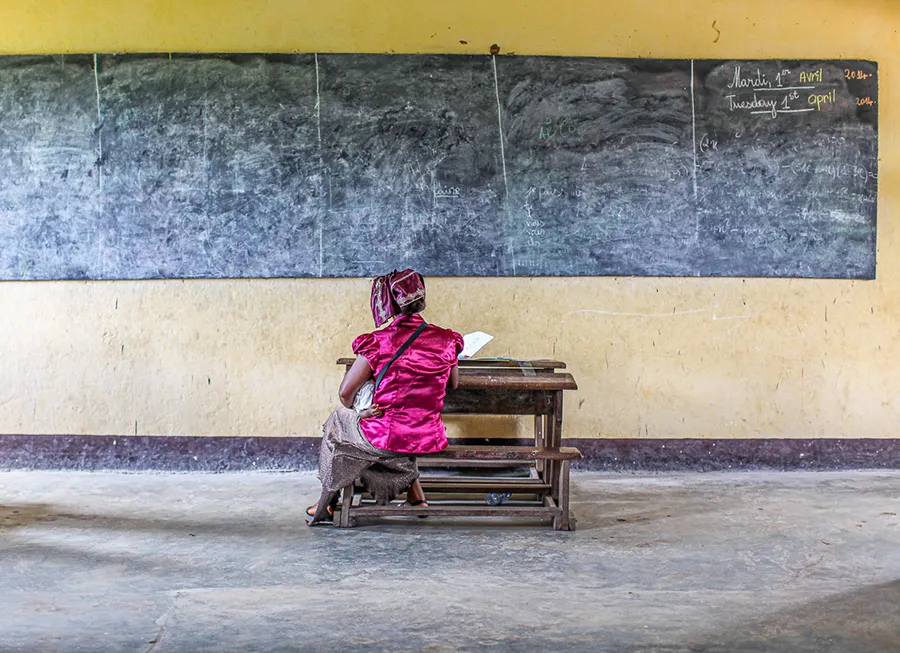 salle de classe attente