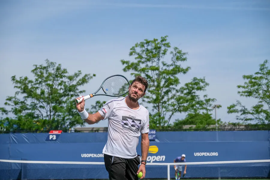 stan wawrinka complice avec fans americains