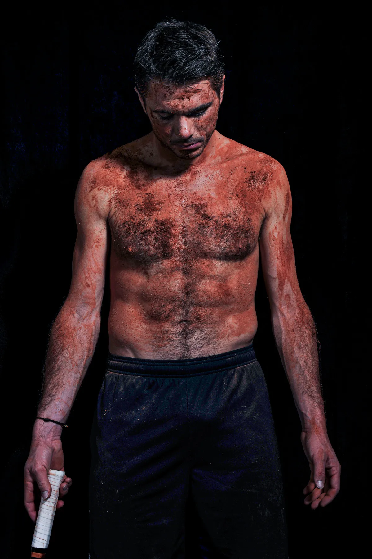 stan wawrinka terre battue tete basse